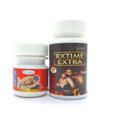 Extra Time Capsule & Rxtime Extra Tablet (combo) - HEALTH AIM PHARMACY