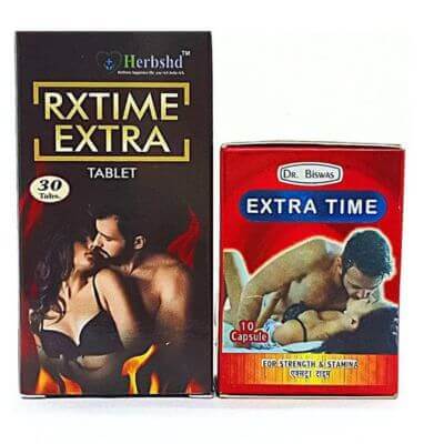 Extra Time Capsule & Rxtime Extra Tablet (combo) - HEALTH AIM PHARMACY