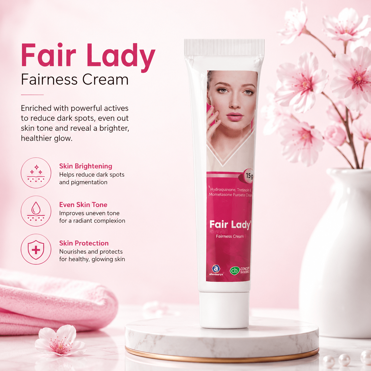 Fair Lady Cream (Pack of 2) - HEALTH AIM PHARMACY