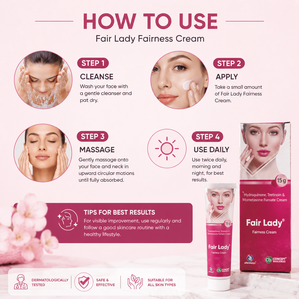 Fair Lady Cream (Pack of 2) - HEALTH AIM PHARMACY