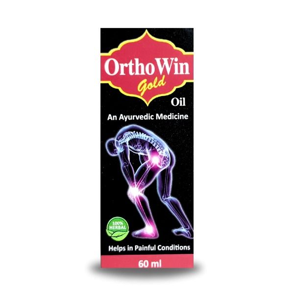 Fast Relief Ortho Win Gold Oil Joints Pain Relief 60ml. (PACK 4) - HEALTH AIM PHARMACY