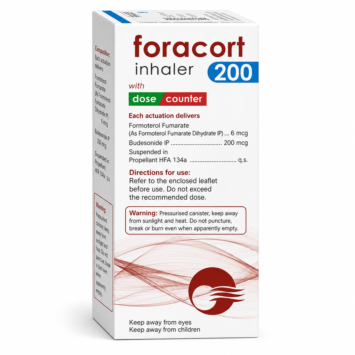 Foracort 200 Inhaler 120 MDI Inhaler - HEALTH AIM PHARMACY