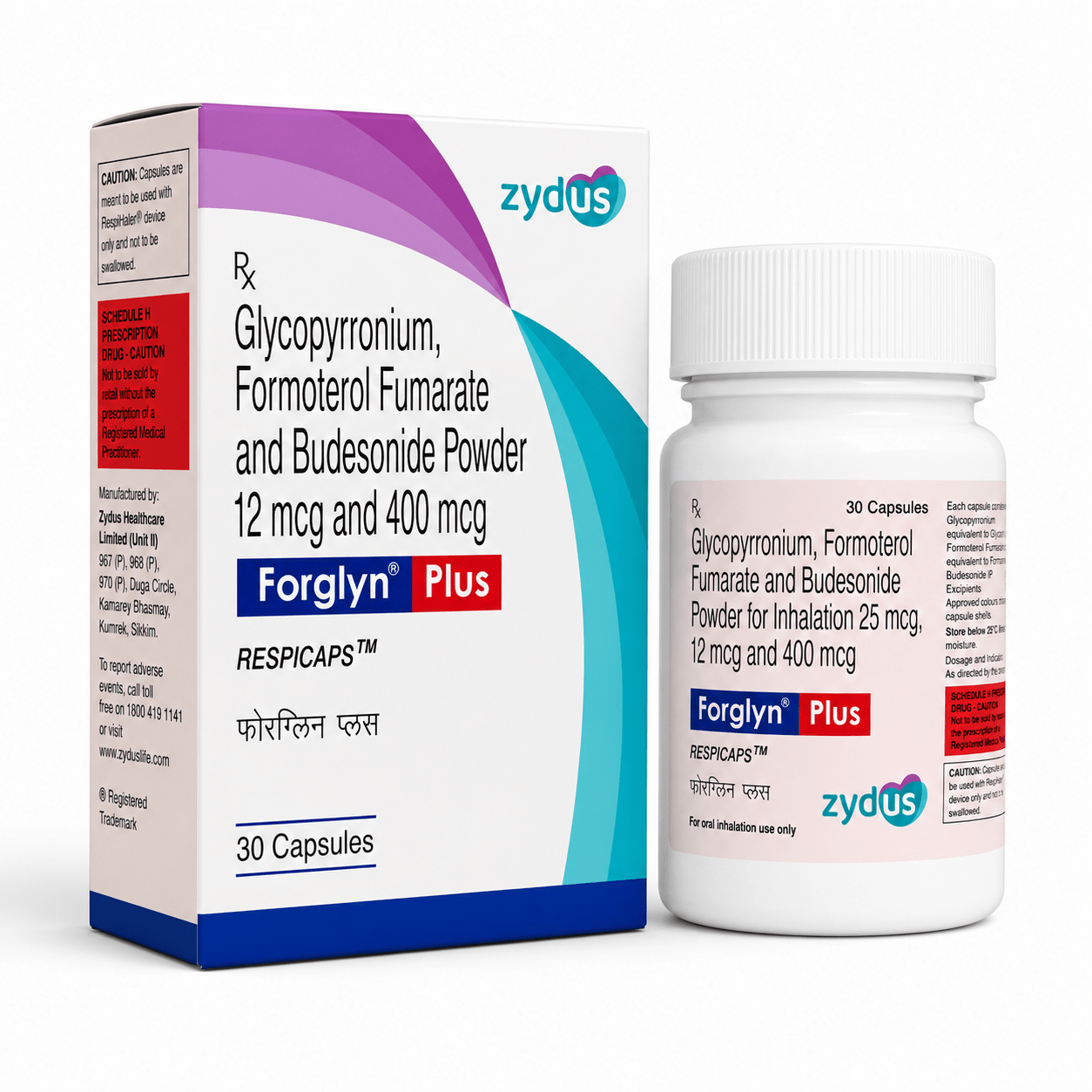 Forglyn Plus Respicap 30 Respicaps - HEALTH AIM PHARMACY