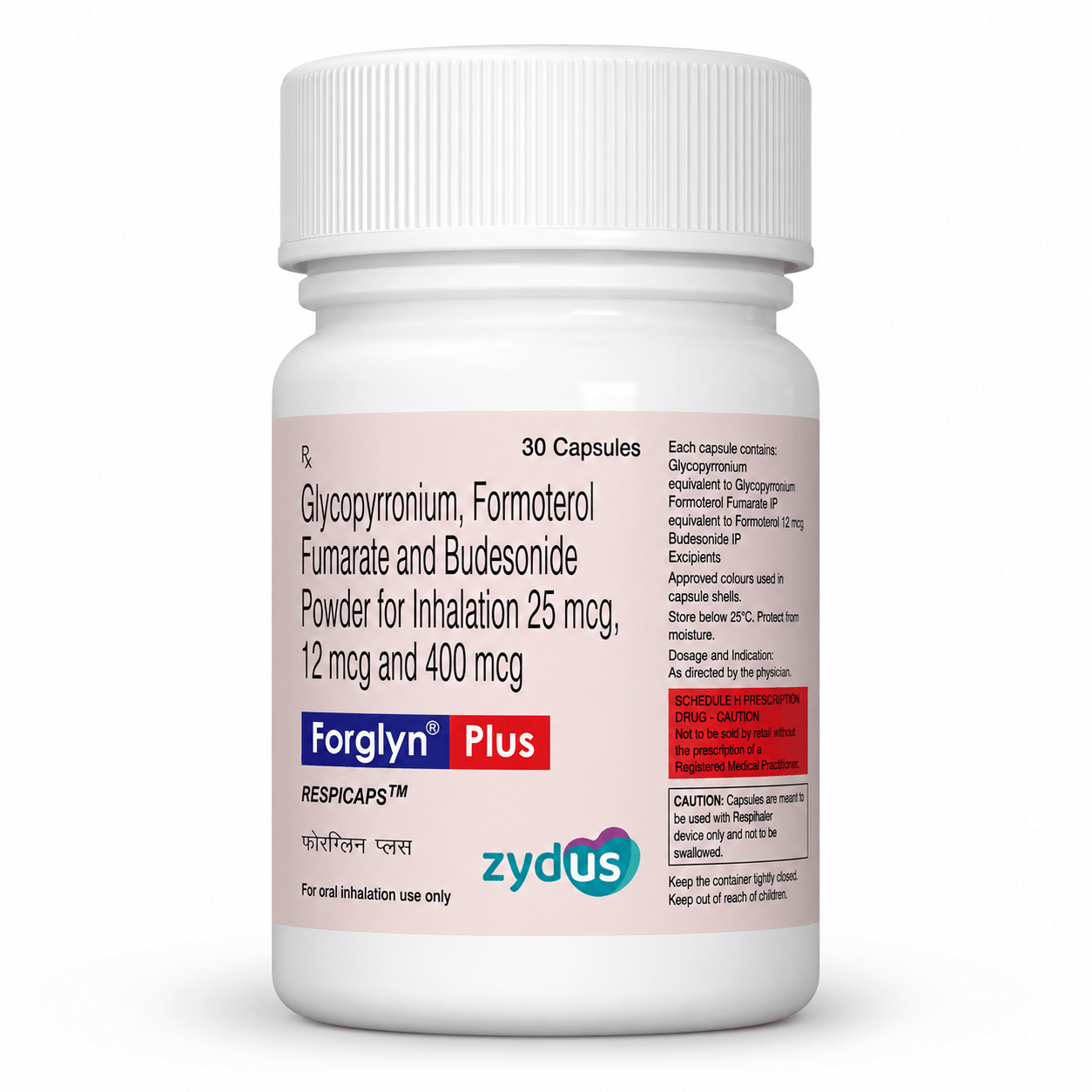 Forglyn Plus Respicap 30 Respicaps - HEALTH AIM PHARMACY
