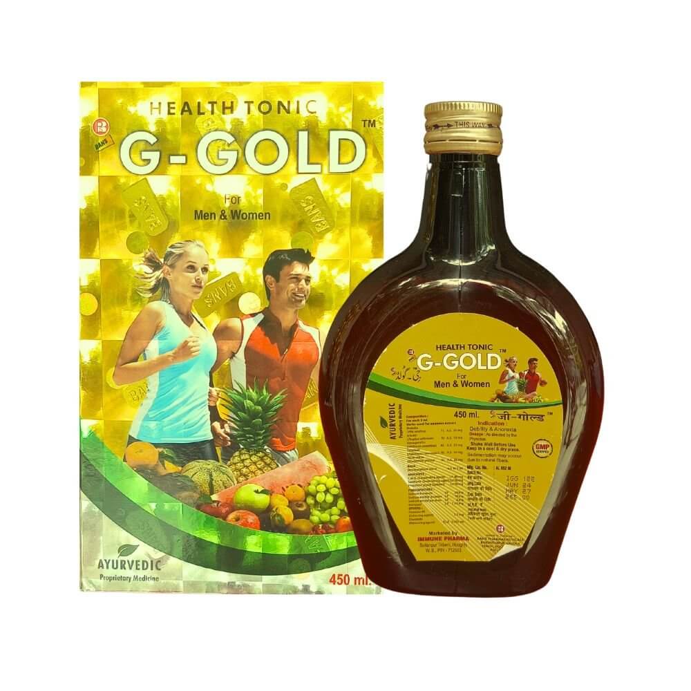 G - GOLD Health Tonic (Pack of 2) - HEALTH AIM PHARMACY