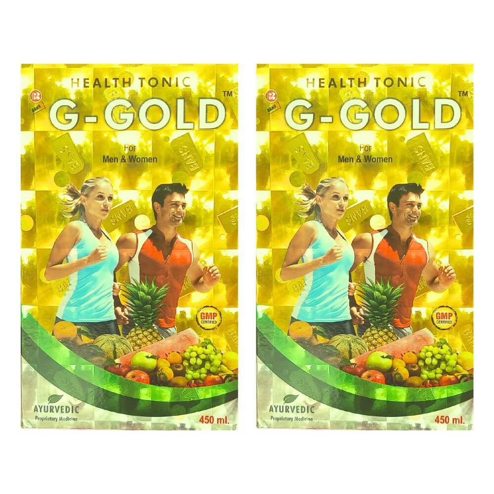 G - GOLD Health Tonic (Pack of 2) - HEALTH AIM PHARMACY