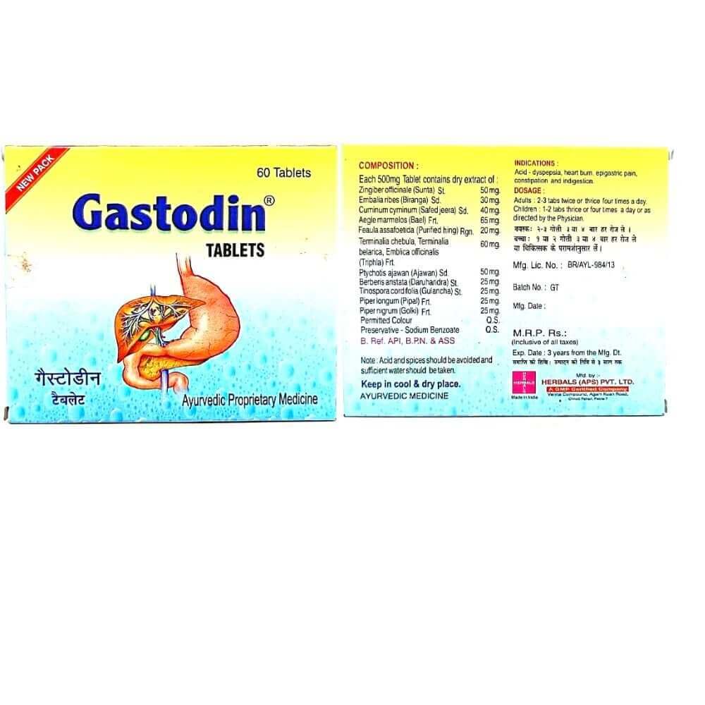 Gastodin 60 Tablet (pack of 3) & Health aim capsule - HEALTH AIM PHARMACY