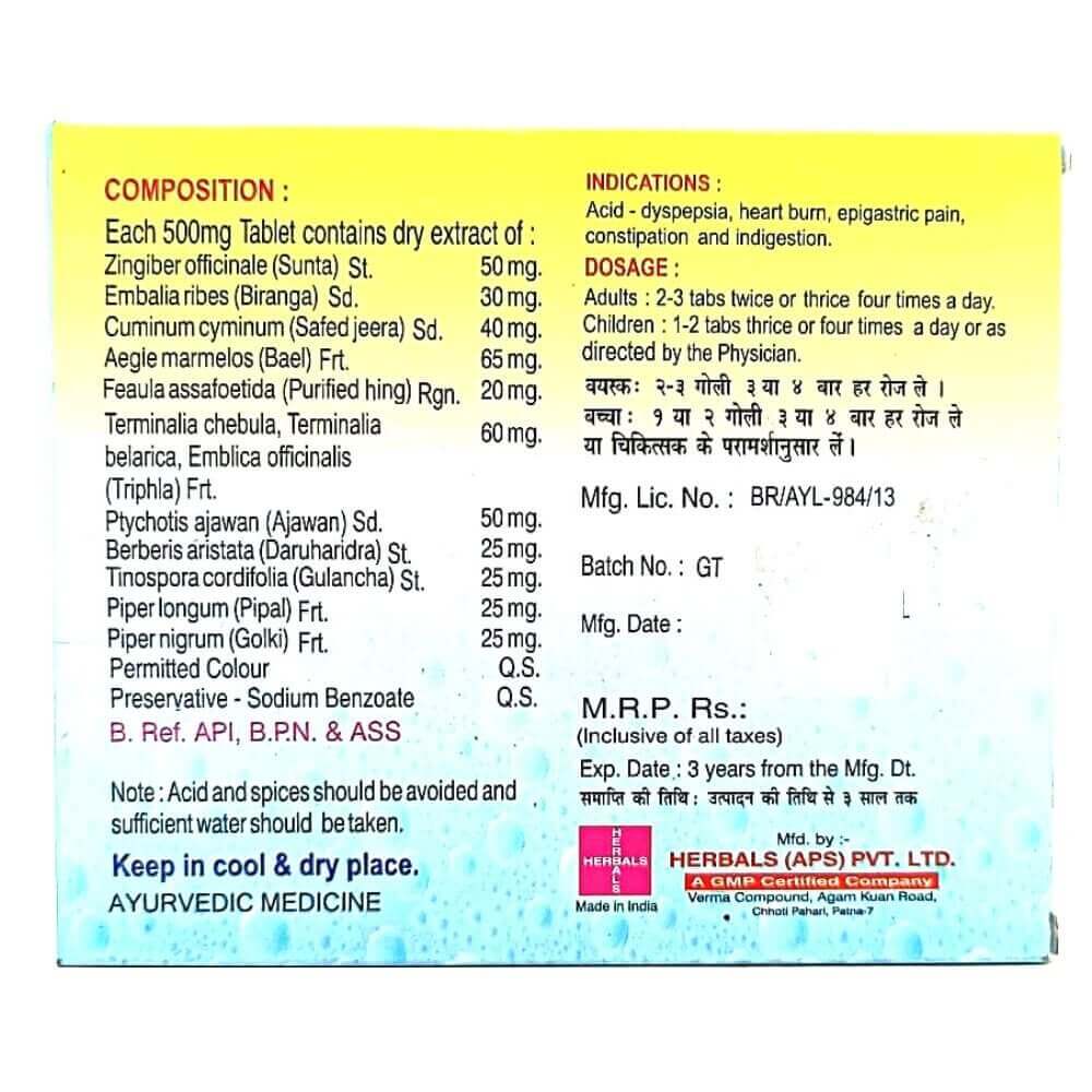 Gastodin 60 Tablet (pack of 3) & Health aim capsule - HEALTH AIM PHARMACY