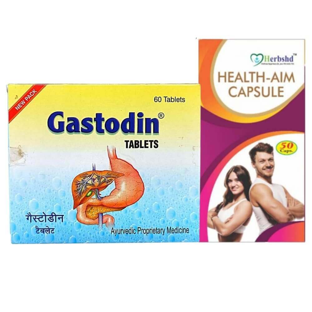 Gastodin 60 Tablet (pack of 3) & Health aim capsule - HEALTH AIM PHARMACY