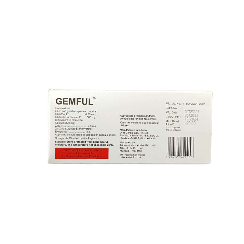 Gemful Capsule Capsule - HEALTH AIM PHARMACY
