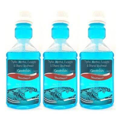 Geofresh Mouthwash (Pack of 3). - HEALTH AIM PHARMACY