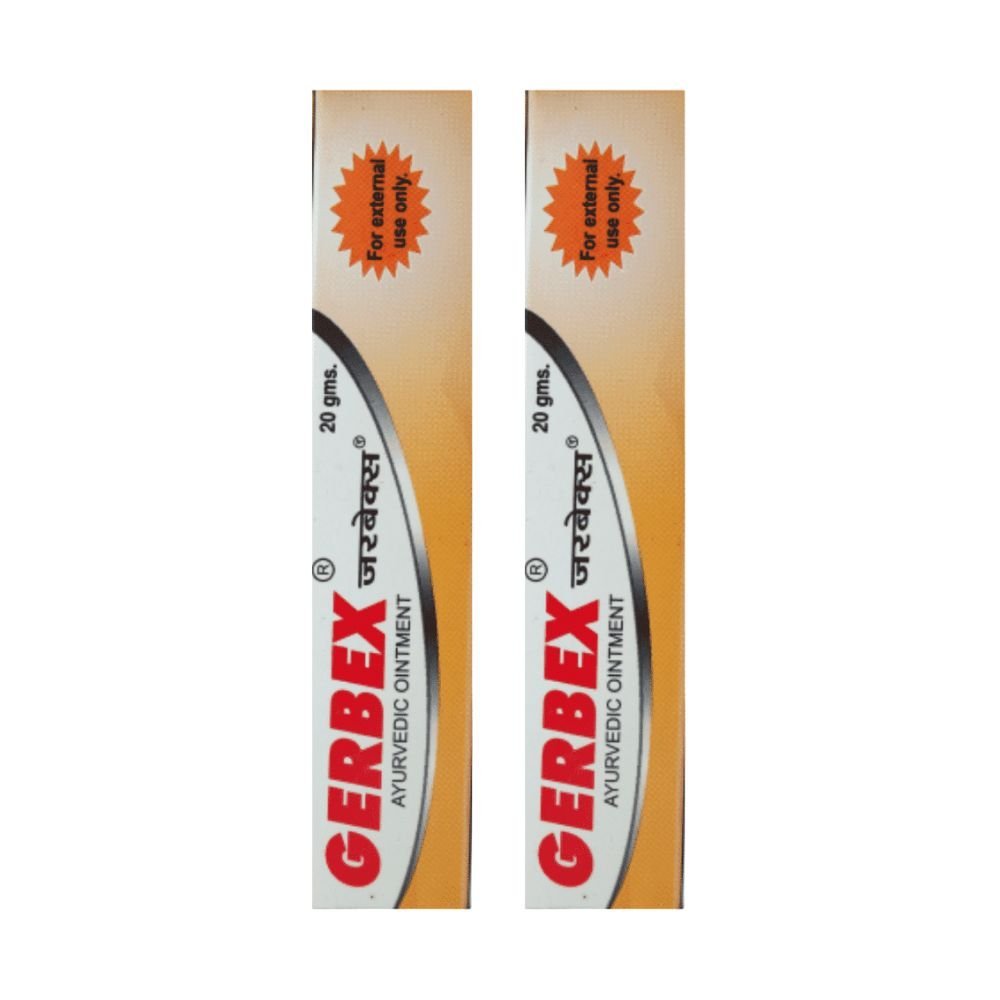 GERBEX Ointment 20gms.(PACK OF 8) - HEALTH AIM PHARMACY