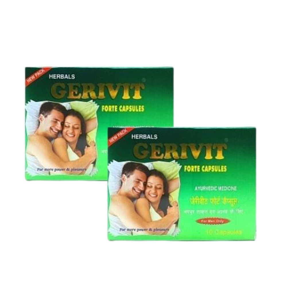 Gerivit Forte Capsule 10's(pack of 2) - HEALTH AIM PHARMACY