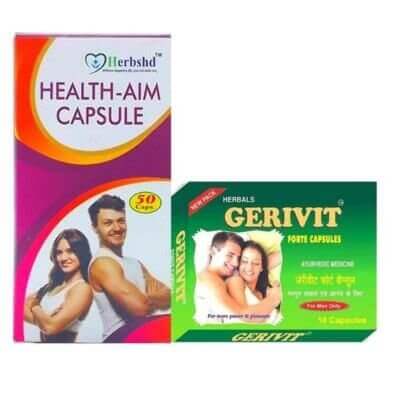 Gerivit Forte capsule & Health Aim capsule(combo) - HEALTH AIM PHARMACY