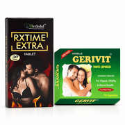 Gerivit Forte Capsule & Rxtime Extra Tablet (Combo Pack) - HEALTH AIM PHARMACY