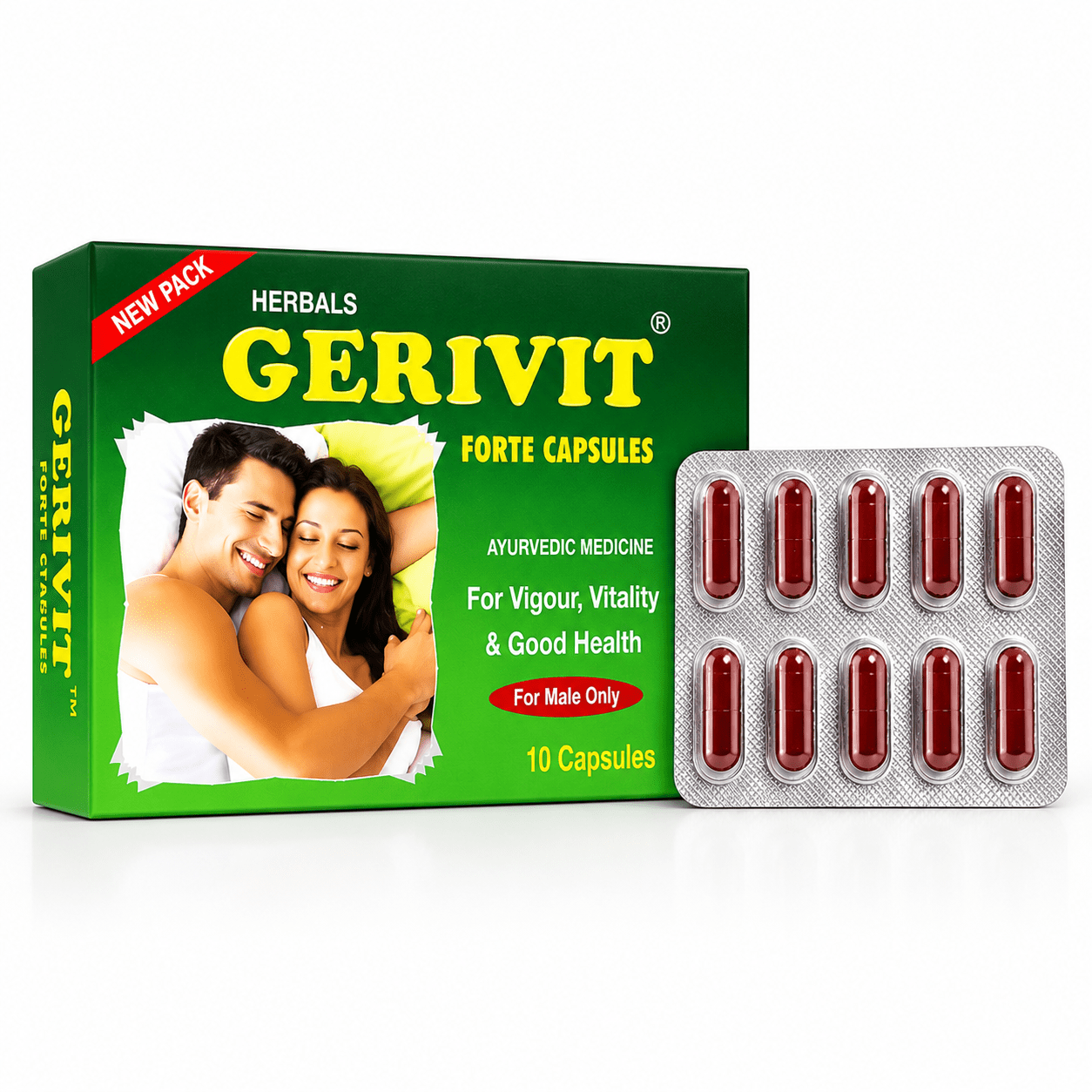 Gerivit Forte Capsule & Rxtime Extra Tablet (Combo Pack) - HEALTH AIM PHARMACY