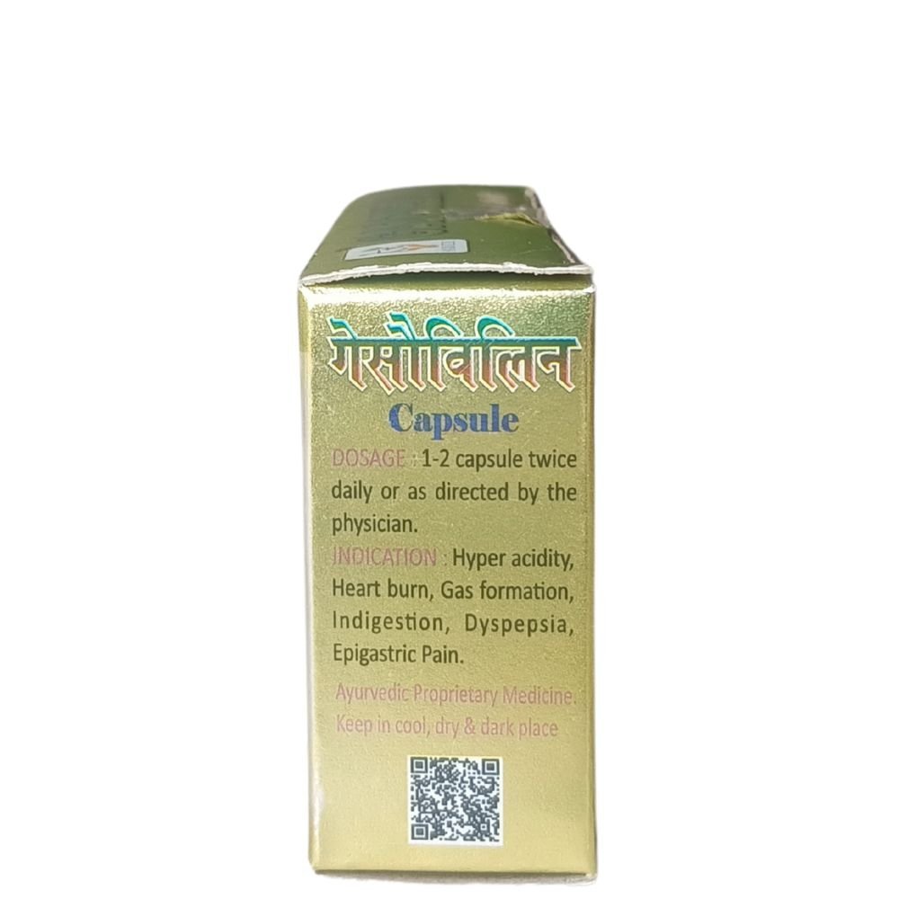 GITA AYURVEDIC GASOBELIN 30 CAPSULE (PACK OF 3) - HEALTH AIM PHARMACY