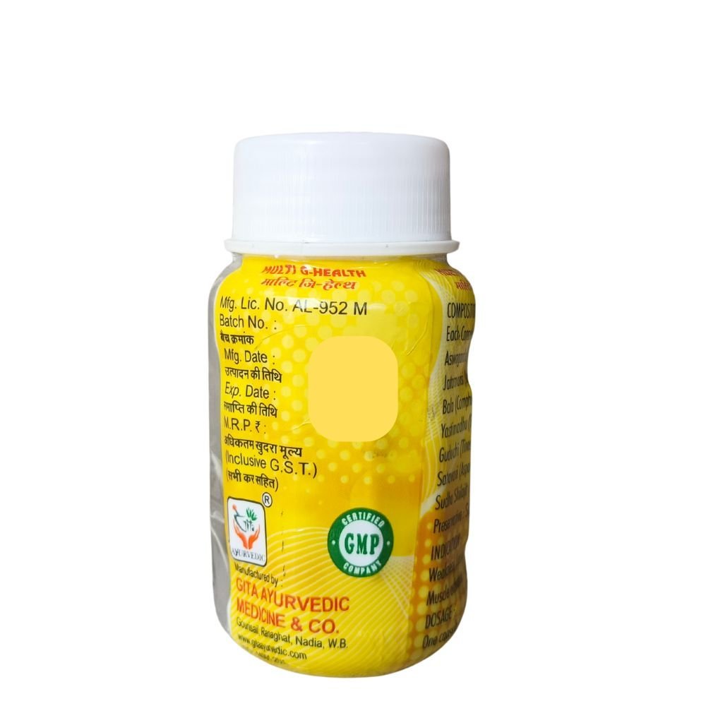 GITA AYURVEDIC MULTI G - HEALTH 30 CAPSULES (PACK OF 2) - HEALTH AIM PHARMACY
