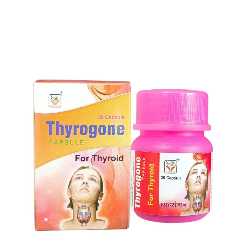 Gita Ayurvedic Thyrogone 30 Capsule (pack of 3) - HEALTH AIM PHARMACY