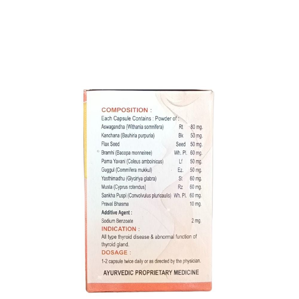 Gita Ayurvedic Thyrogone 30 Capsule (pack of 3) - HEALTH AIM PHARMACY