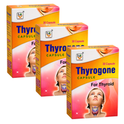 Gita Ayurvedic Thyrogone Capsules | Herbal Wellness Supplement | Pack Of 3 - HEALTH AIM PHARMACY