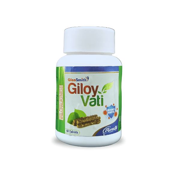 GlenSmith Giloy Vati 60 Tablets( pack of 4) - HEALTH AIM PHARMACY