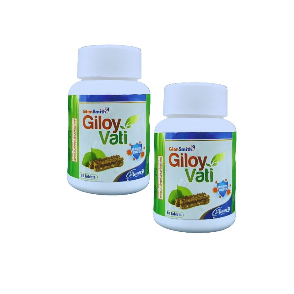 GlenSmith Giloy Vati 60 Tablets( pack of 4) - HEALTH AIM PHARMACY