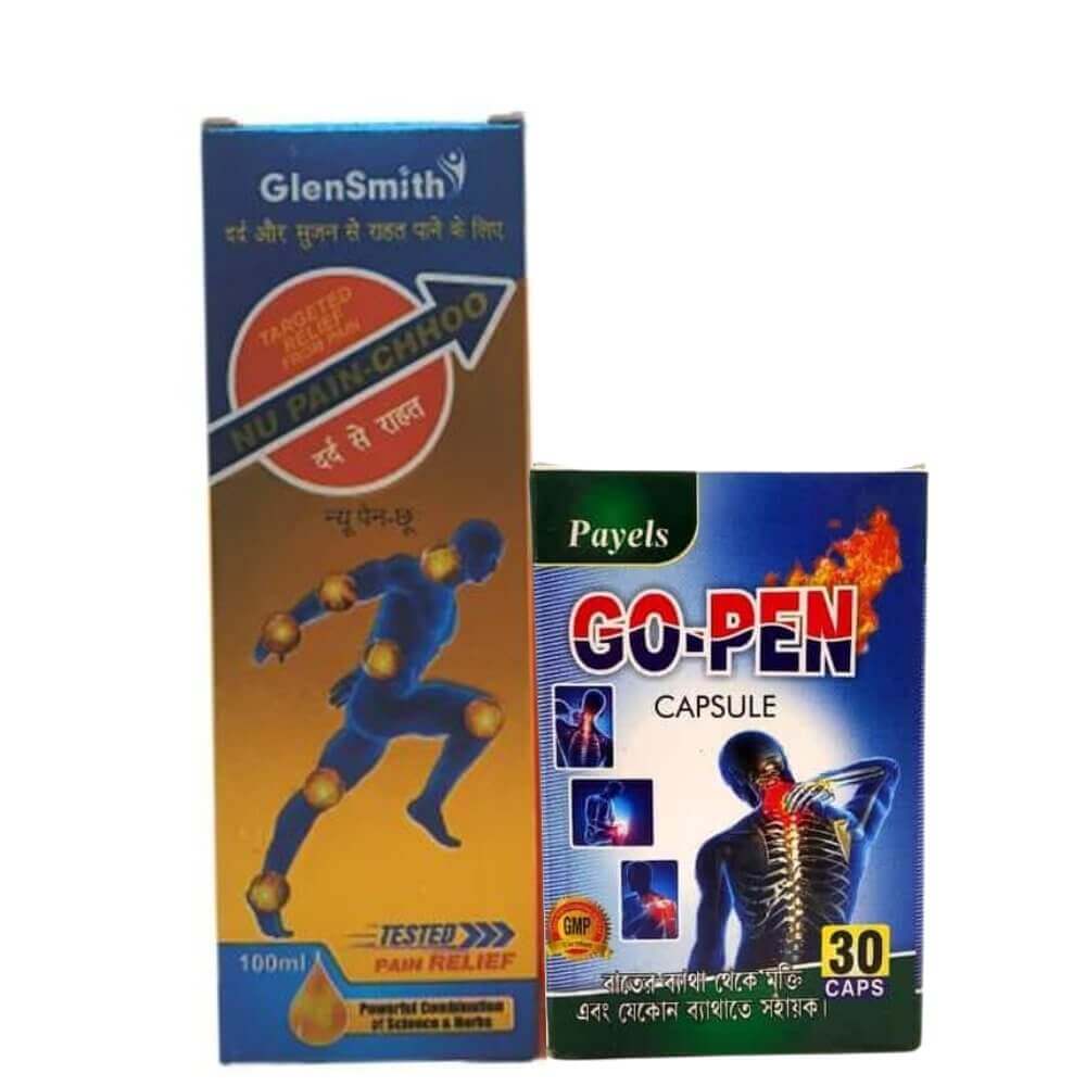Go Pen Capsule & Nu Pain Chhoo Oil - HEALTH AIM PHARMACY