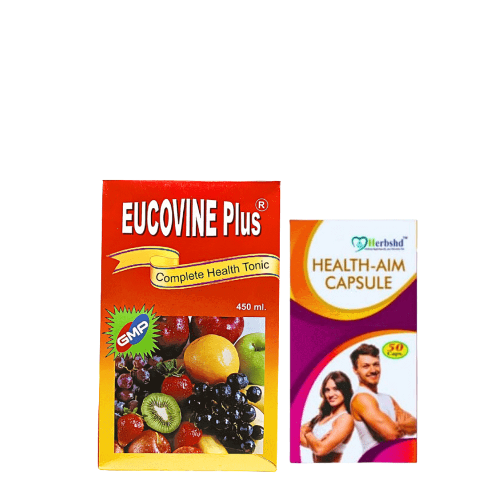 Good Health Eucovine Plus Tonic &amp; Health - Aim Capsule (Combo) - HEALTH AIM PHARMACY