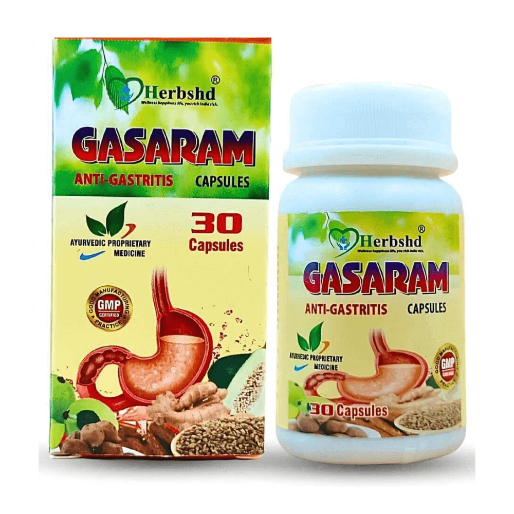 Green Punarnawar Tonic & Gasaram Capsule combo - HEALTH AIM PHARMACY
