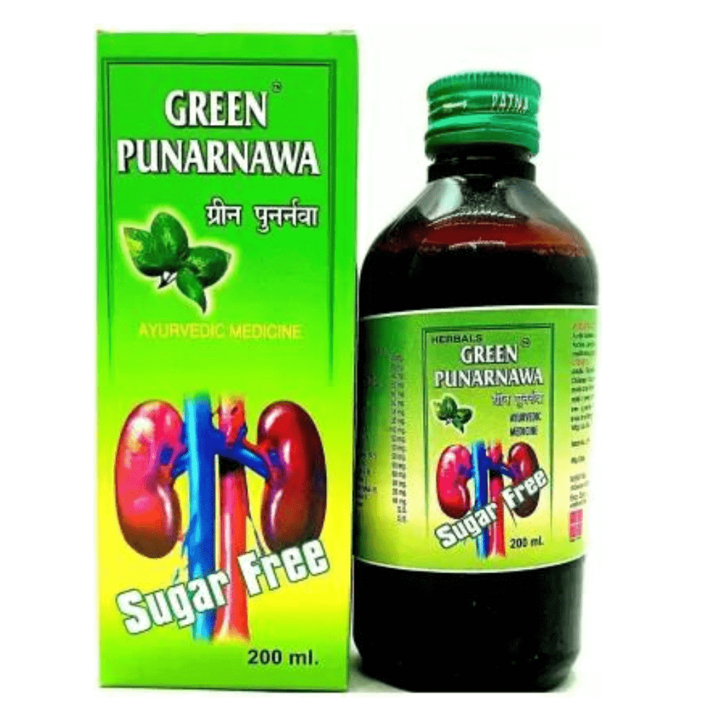 Green Punarnawar Tonic & Gasaram Capsule combo - HEALTH AIM PHARMACY