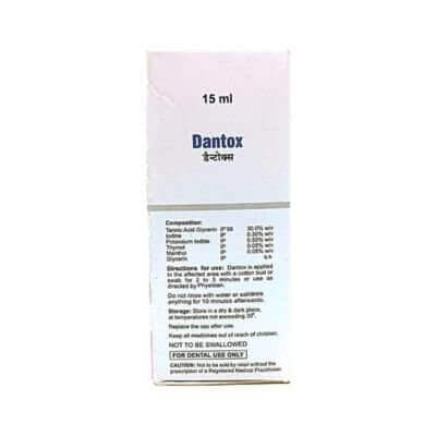 GUM PAINT DANTOX 15ML(PACK OF 8) - HEALTH AIM PHARMACY