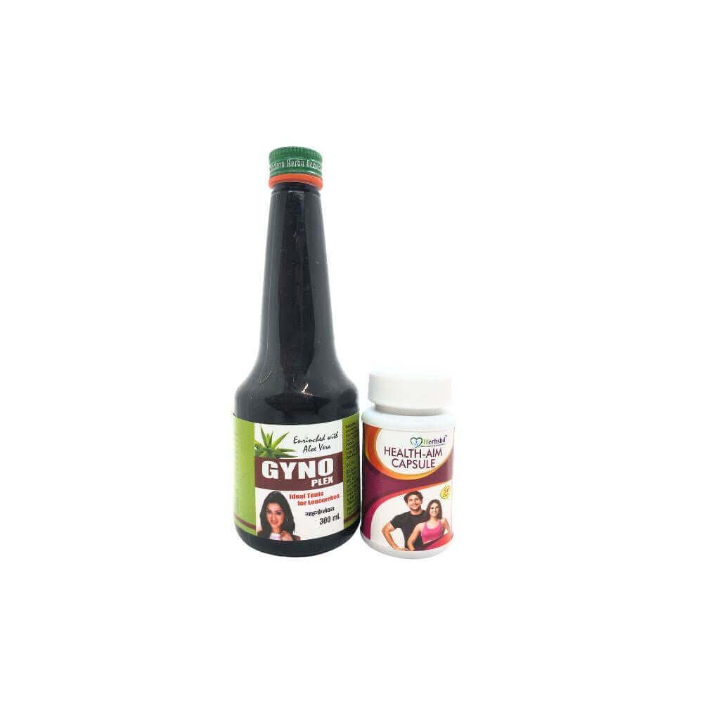 GYNO Plex syrup 300ml + Health aim capsule - HEALTH AIM PHARMACY
