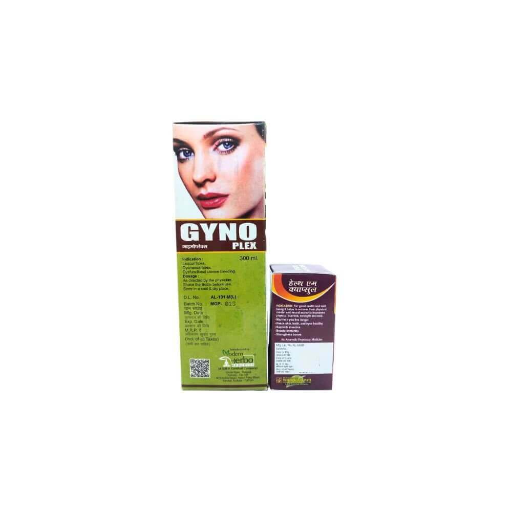 GYNO Plex syrup 300ml + Health aim capsule - HEALTH AIM PHARMACY