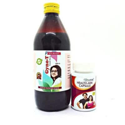Gyno - T Syrup & Health Aim Capsule(Combo ) - HEALTH AIM PHARMACY