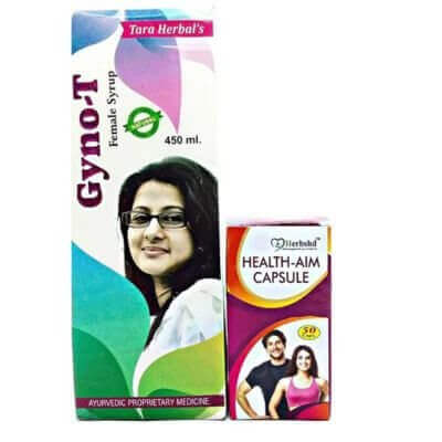 Gyno - T Syrup & Health Aim Capsule(Combo ) - HEALTH AIM PHARMACY