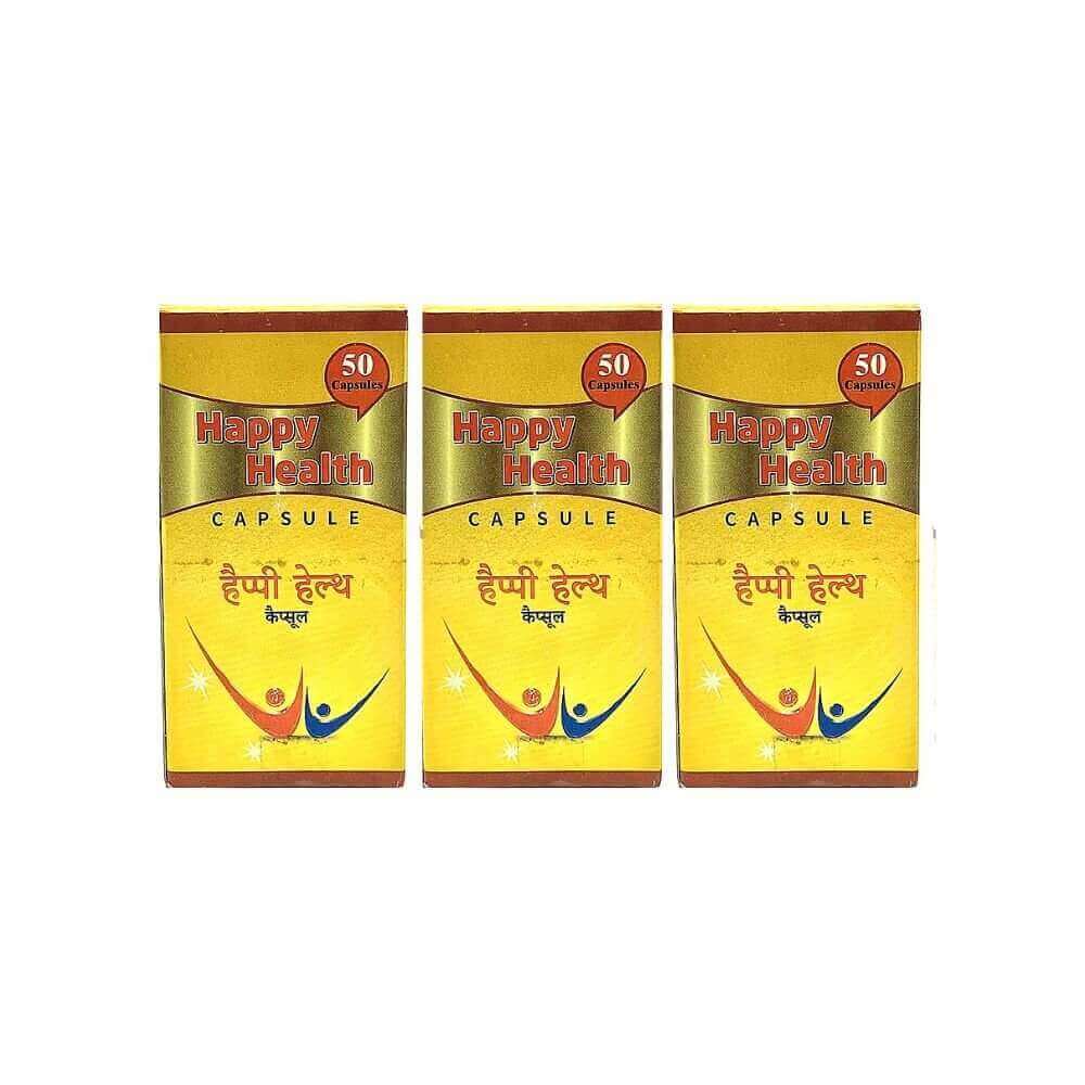 Happy Health Capsule Pack Of 3 - HEALTH AIM PHARMACY