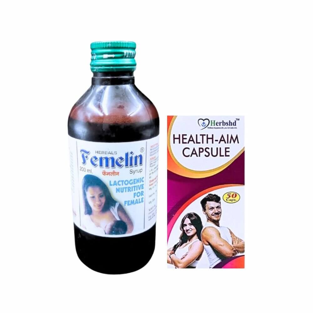 Health Aim Capsule & Femelin Syrup (combo pack) - HEALTH AIM PHARMACY