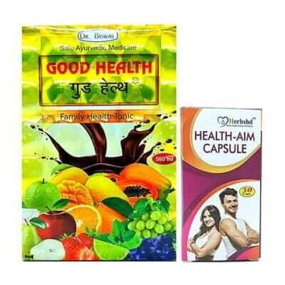 Health Aim capsule & Good Health tonic (combo pack) - HEALTH AIM PHARMACY