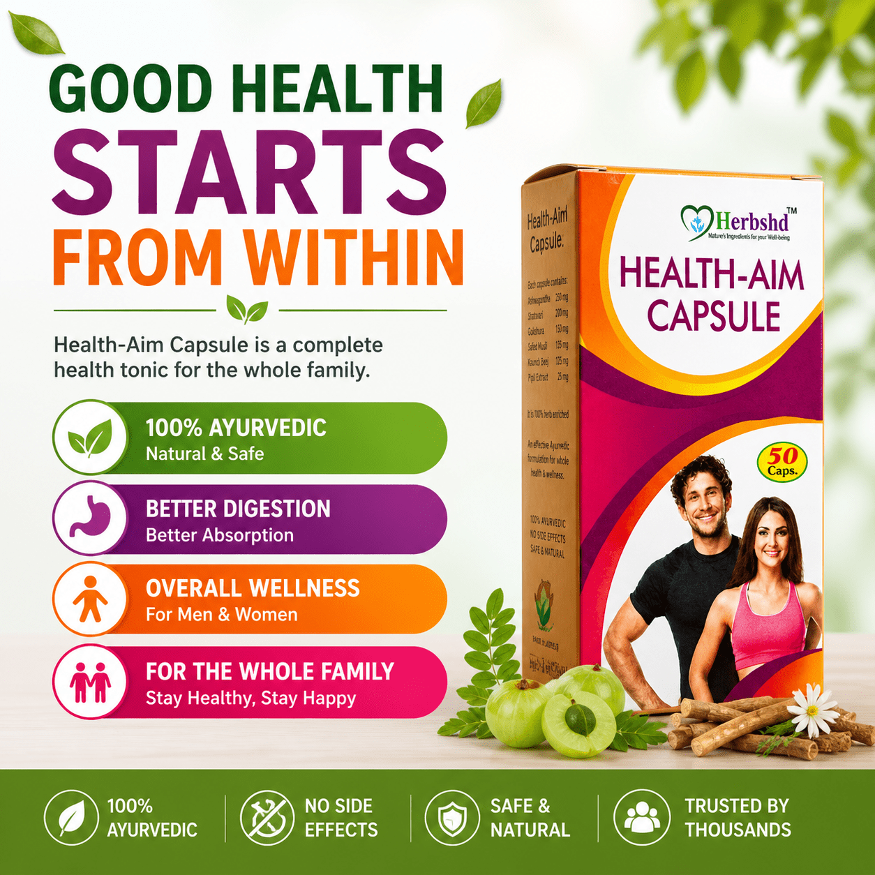 Health Aim Capsule | Health Aim Weight Gainer Capsule - HEALTH AIM PHARMACY