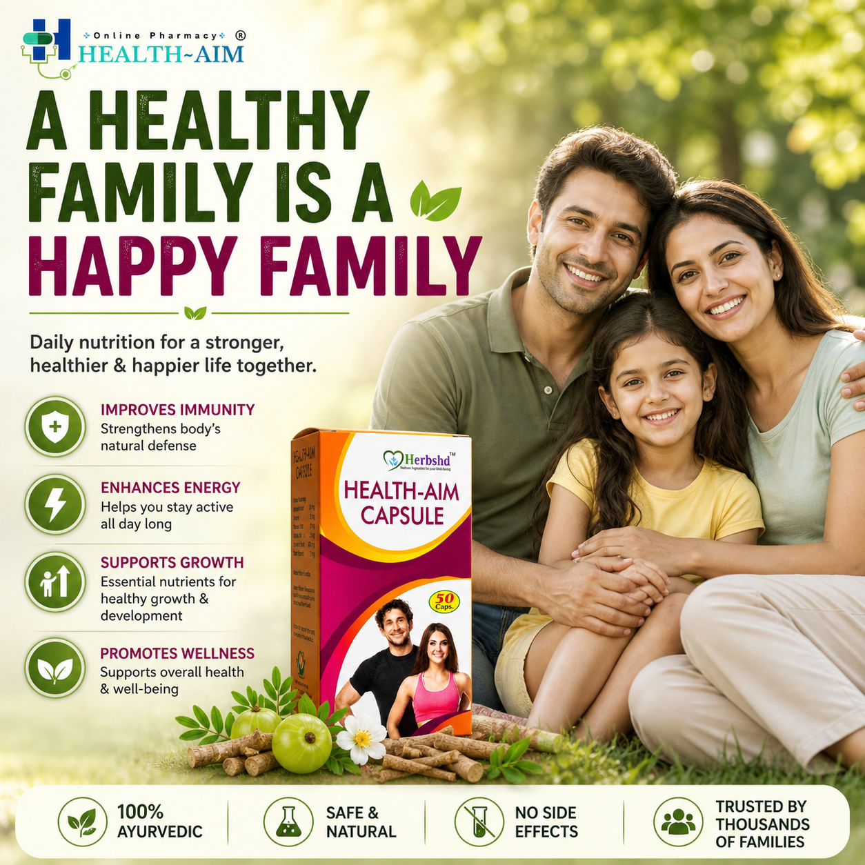Health Aim Capsule | Health Aim Weight Gainer Capsule - HEALTH AIM PHARMACY