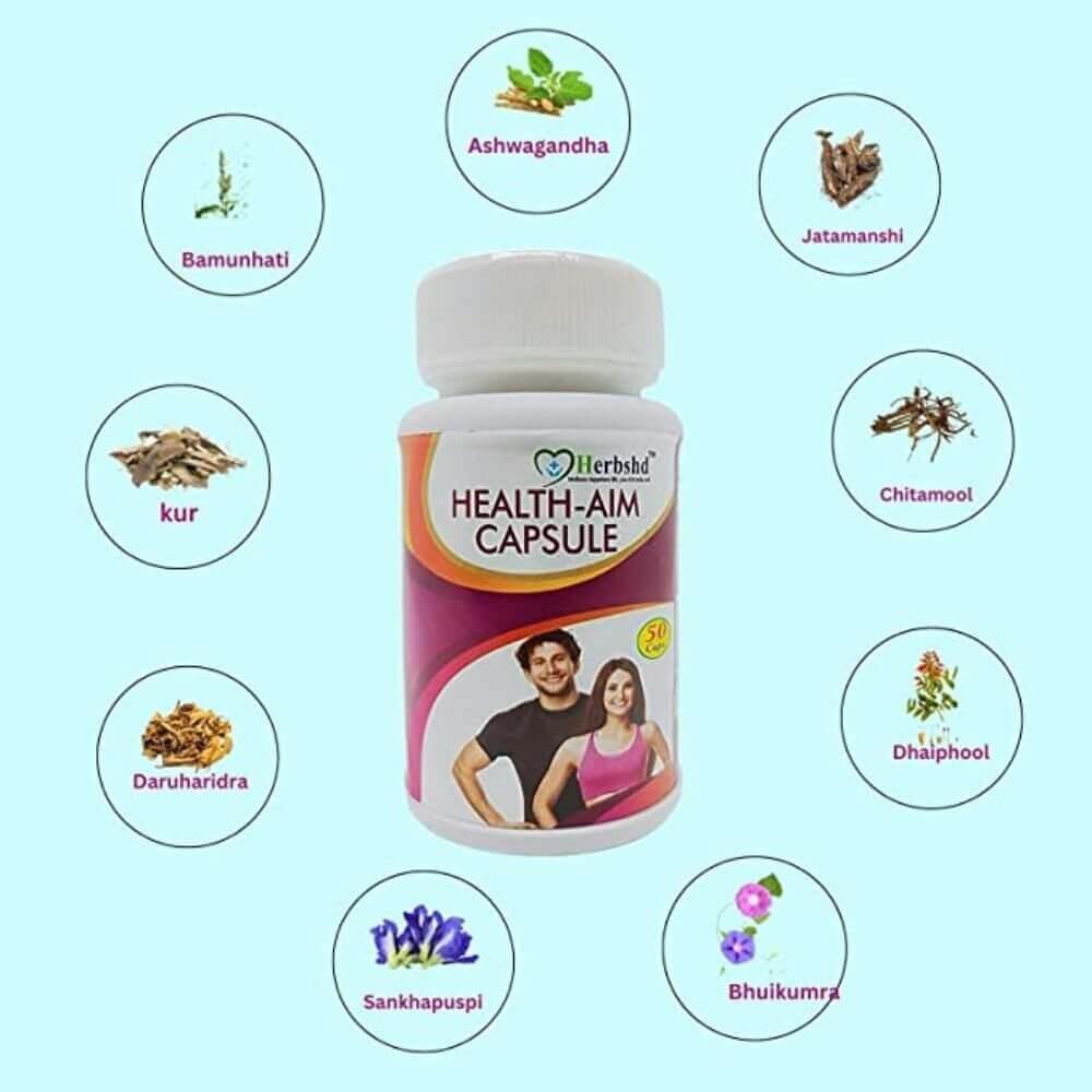 Health Aim Capsule & Kulekhara Tonic (combo pack) - HEALTH AIM PHARMACY