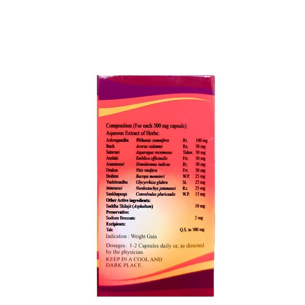 Health Aim Plus Weight Gain Capsule - HEALTH AIM PHARMACY