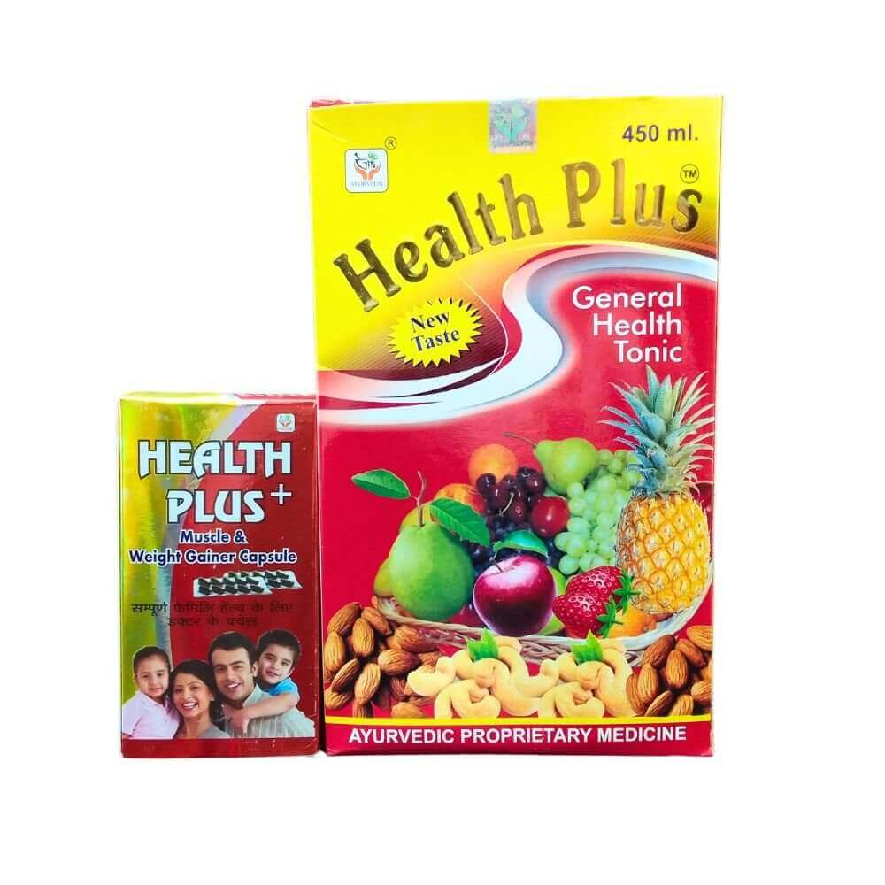 Health plus Capsule & Health Plus Tonic(combo) - HEALTH AIM PHARMACY
