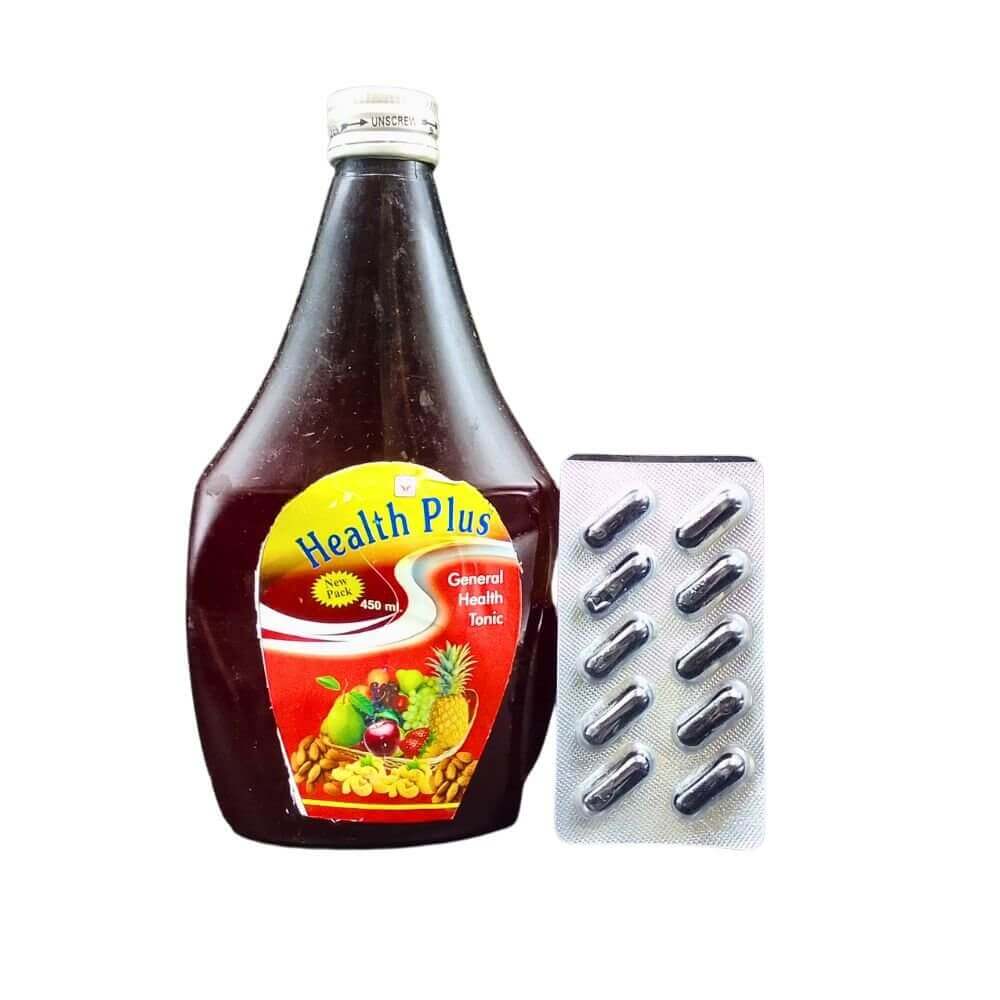 Health plus Capsule & Health Plus Tonic(combo) - HEALTH AIM PHARMACY