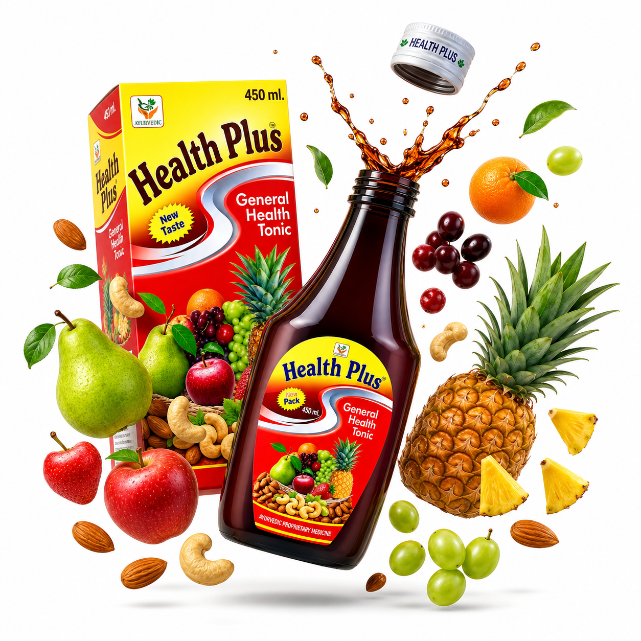 Health Plus Tonic 450ml (Pack of 2) - HEALTH AIM PHARMACY