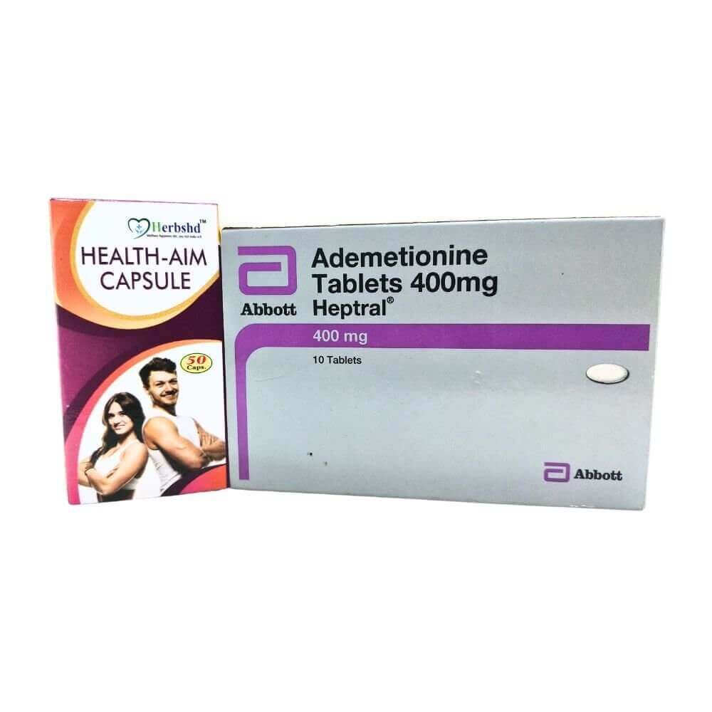 Heptral 400mg Tablet & Health aim capsule (combo pack) - HEALTH AIM PHARMACY