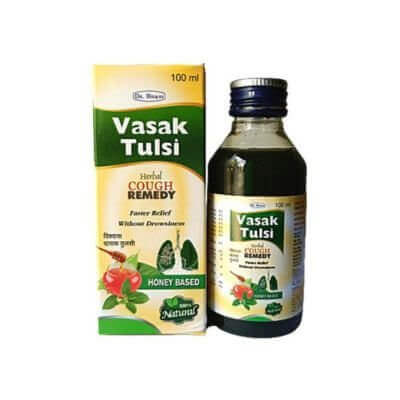 Herbal Cough Remedy Vasak Tulsi Syrup - HEALTH AIM PHARMACY