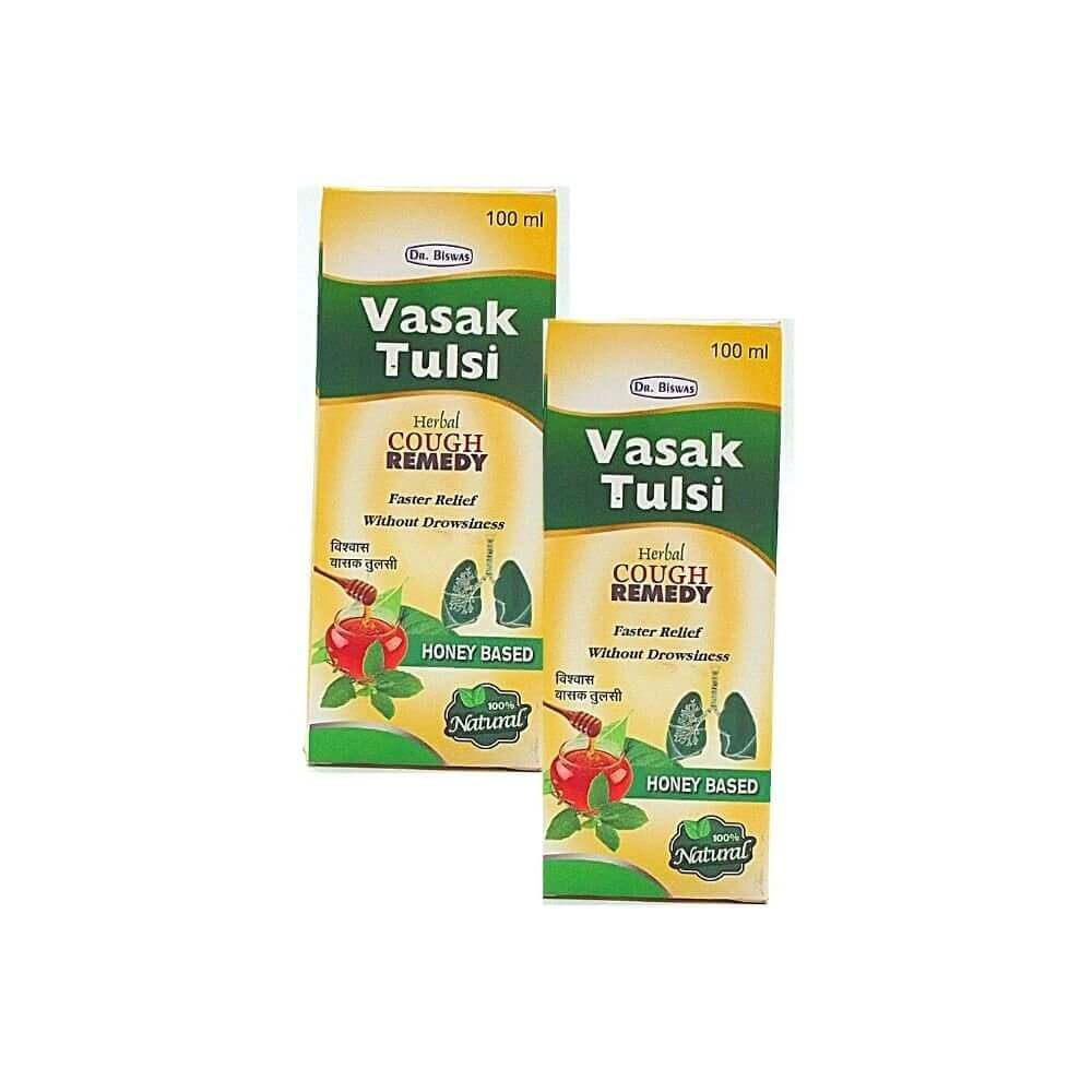 Herbal Cough Remedy Vasak Tulsi Syrup - HEALTH AIM PHARMACY