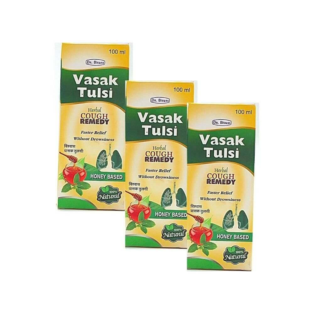 Herbal Cough Remedy Vasak Tulsi Syrup - HEALTH AIM PHARMACY
